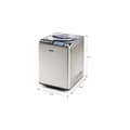 Miniatyrbild 3 av 3: Sorbetmaskin - DOMO - DO92321 - 2,5 L - Justerbar blandningshastighet - Glass på 1 timme