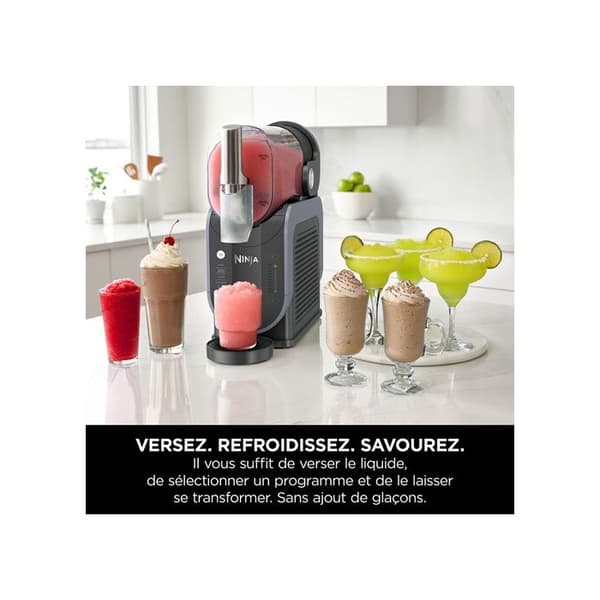 Maskin för frysta drycker och slush NINJA - Slushi FS301EU - Kapacitet 2,5L - 5 program - 800W
