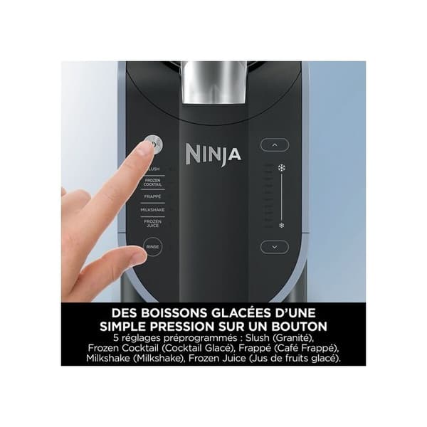 Maskin för frysta drycker och slush NINJA - Slushi FS301EU - Kapacitet 2,5L - 5 program - 800W