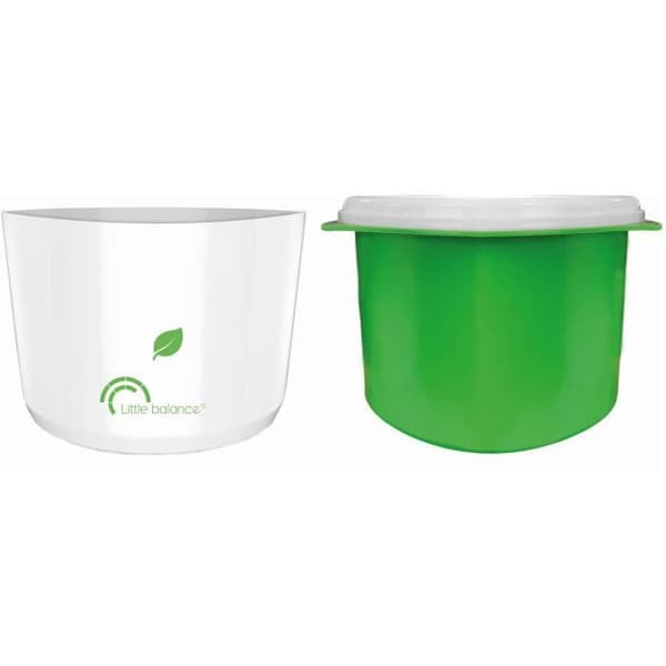 LITTLE BALANCE Glassmaskin - Happy Sorbets - 1,5 l kapacitet - Snabb tillagning: 30 min - 12 W