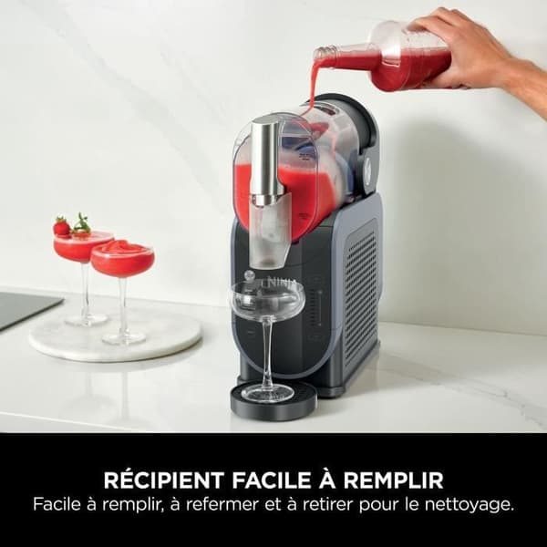Maskin för frysta drycker och slush NINJA - Slushi FS301EU - Kapacitet 2,5L - 5 program - 800W