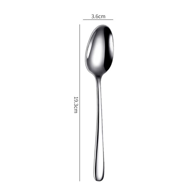 INF 304 rustfritt stål skjesett Bestikksett for jubileer seremoniell 4-pack
