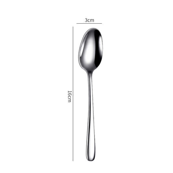 INF 304 rustfritt stål skjesett Bestikksett for jubileer seremoniell 4-pack