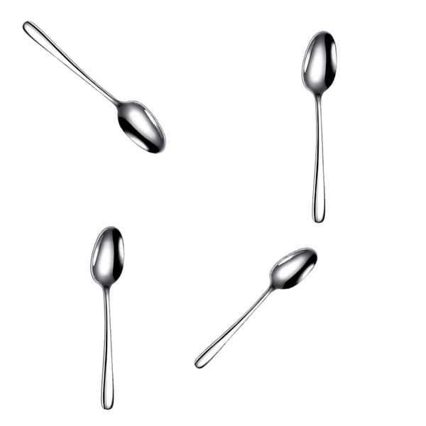 INF 304 rustfritt stål skjesett Bestikksett for jubileer seremoniell 4-pack