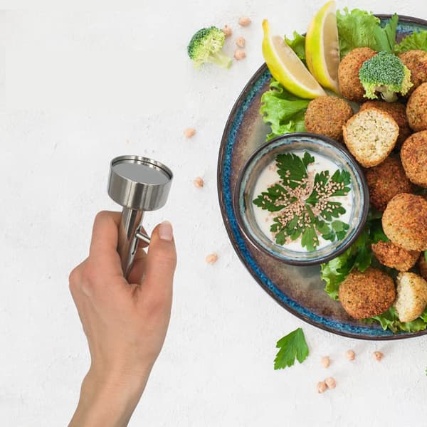 INF Frikadelleske af rustfrit stål