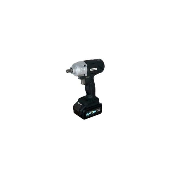 RIBITECH R-BAT20 sladdlös slagnyckel - 20V 4Ah batteri - Snabbladdare - 420 Nm - 4 uttag ingår