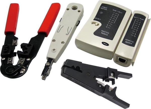 LogiLink Network 4-delad verktygssats