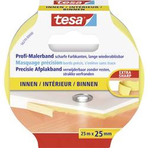 Tesa precisionsmaskeringstejp inre - 25 mx 25 mm.