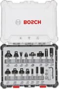 Miniatyrbillede 2 af 3: Bosch - fræsehoved - til træ, nåletræ, hårdttræ - 15 stk