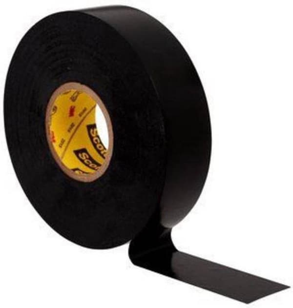 3M Scotch Super 33+ premium PVC-isoleringstape sort 19 mm x