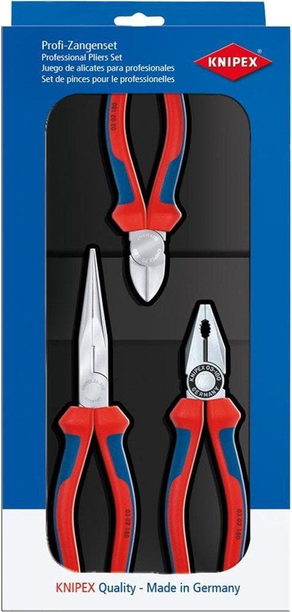 KNIPEX Tångset - 3-delat