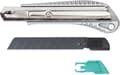 Miniatyrbillede 2 af 9: Metal snap-off klinge 18 mm Wolfcraft 4306000 1 stk.