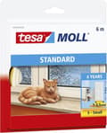Miniatyrbild 6 av 10: Tesa Moll 05559 draglist i profil 9mmx6m vit
