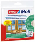 Pikkukuva 3 / 8: Tesa Moll vetolista 05463 E -profiili - 9mmx6m valkoinen