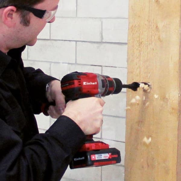 EINHELL akkuporakone/ruuvimeisseli TE-CD 18 Li BL Solo - Power-X-Change - Harjaton - 18 V - 60 Nm - Ilman akkua ja laturia
