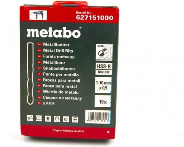 Metabo 627151000 19-delt metalborsæt