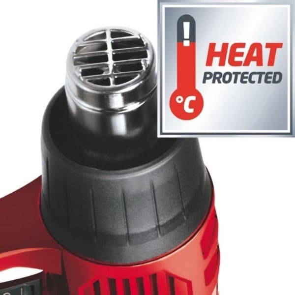 Einhell TH-HA 2000 Varmluftspistol - 2000 W - Inkl. resväska - Inkl. 4 munstycken och skrapa