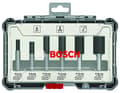 Miniatyrbillede 2 af 3: Bosch - fræsehoved - til træ, nåletræ, hårdttræ, profiler - 6 stykker - 6mm, 8mm, 10mm, 12mm, 20mm, 16mm - længde: 50mm, 60mm, 54mm