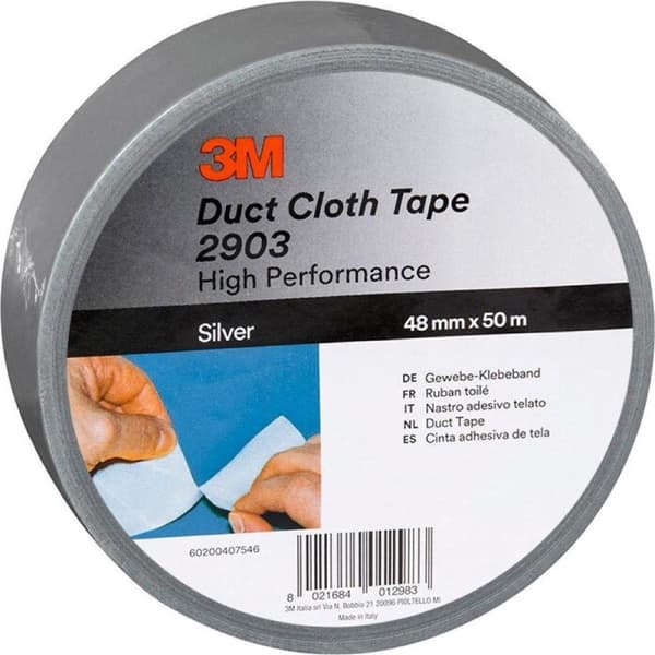 3M 290348S Duct Tape - Sølv - 48x50mm