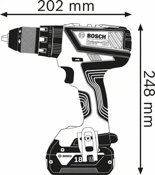 Bosch Professional GSR 12V-15 akkuporakone - Akulla ja laturilla