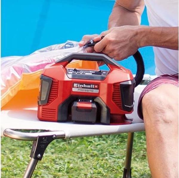 Einhell Pressito Kompressori 18V/90W – Power X Change - Ilman akkua ja laturia