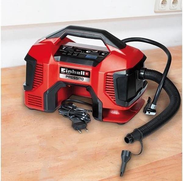 Einhell Pressito Kompressori 18V/90W – Power X Change - Ilman akkua ja laturia