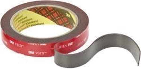 3M VHB™ 4611F 4611193 Dobbeltsidet tape VHB 4611F Mørkegrå (LxB) 3 mx 19 mm 1 stk.