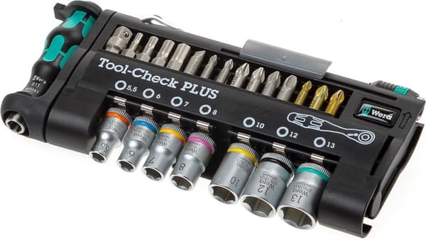 Wera 505649001 38-delt Tool-Check PLUS tilbehørssæt