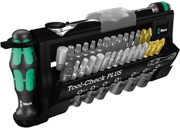 Wera 505649001 38-delt Tool-Check PLUS tilbehørssæt