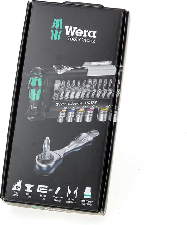 Wera 505649001 38-delt Tool-Check PLUS tilbehørssæt