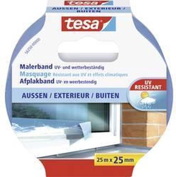 Tesa Maskeringstape Udendørs 25 mx 25 mm