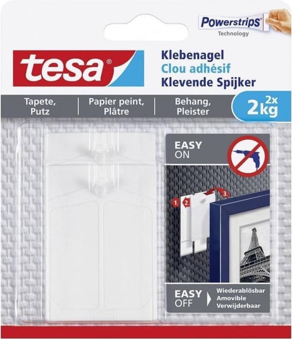 Tesa Adhesive Nail Sensitive Pinnat 2KG - 2 kpl