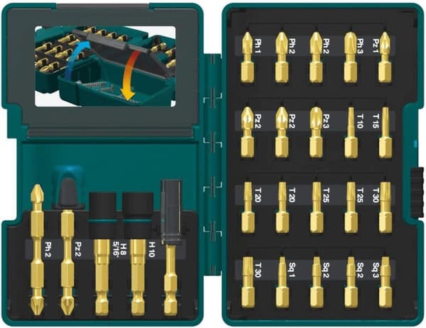 Makita Torsion Bit Set 26 delar B-49921