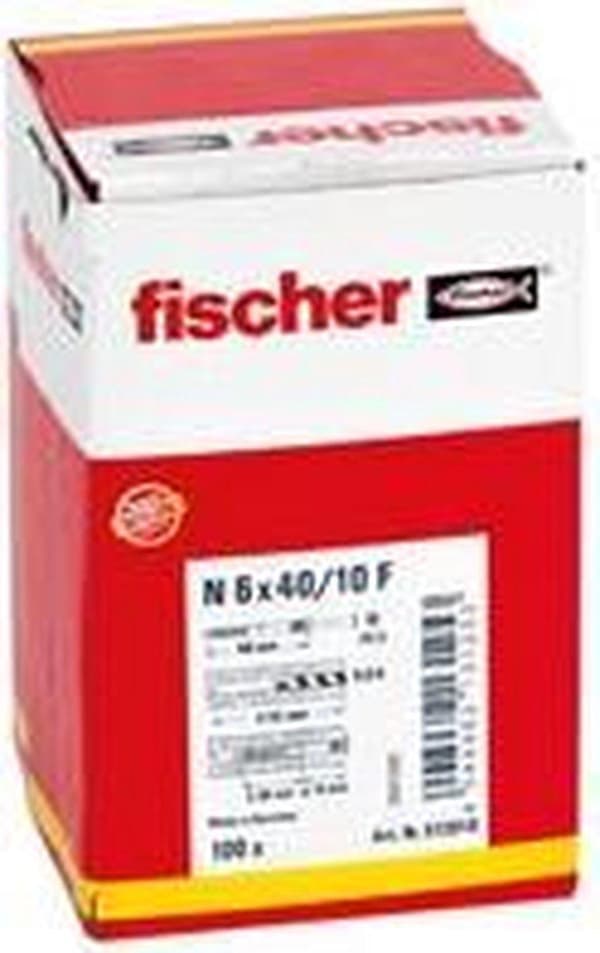 sømprop N6x60 fischer (50 stk.)