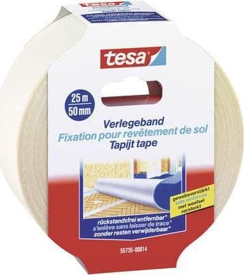 TESA 55735-00014. Längd: 25 m, Produktens färg: Vit. Antal per förpackning: 1 st. Bredd: 50 mm (55735)
