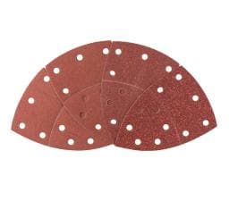 Bosch - sandpappersset - 25 delar - korn: 80, 120, 180, 40 - 62 mm x 102 mm (2607017112)