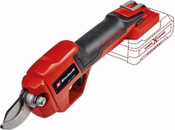 Einhell batteriskærer GE-LS 18 Li Solo Power X-Change (18 V - li-ion - grentykkelse op til 28 mm - bypass-blade - sikkerhedsafbryder - blødt greb - ud