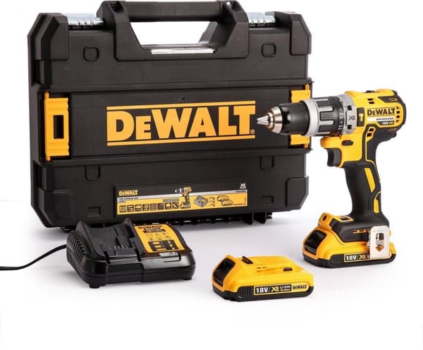 DeWALT DCD796D2 Akku slagboremaskine - 18V - 2 batterier