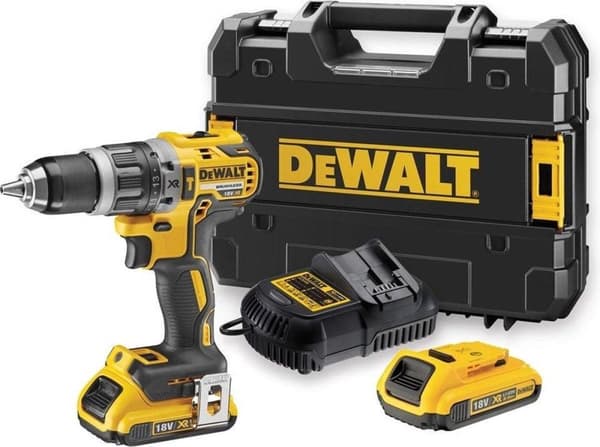 DeWALT DCD796D2 Akku slagboremaskine - 18V - 2 batterier