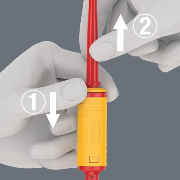 Wera 7400 VDE Moment Schroevendraaier 1,2 - 3 Nm