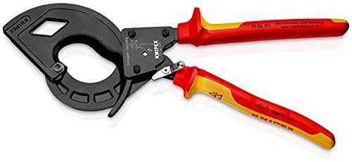Knipex 95 36 320 Skraldekabelskærer Velegnet til (stripping teknologi) aluminium og kobberkabler, massive og flertrådede 60 mm 600 mm²