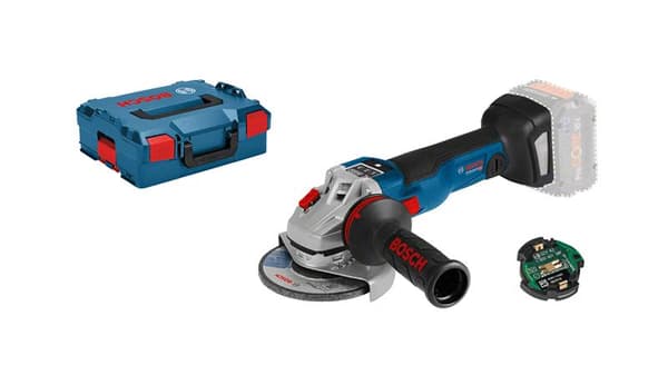 Bosch GWS 18V-10 SC SOLO 18V Li-Ion batteri vinkelsliber krop i L-Boxx - børsteløs