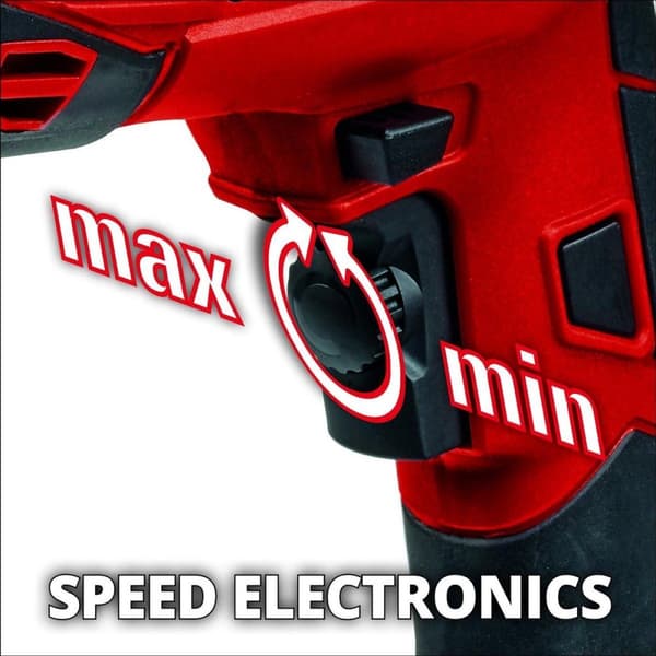 Einhell Slagboresæt TC-ID 720/1 E Kit (650 W - borekraft i træ 25 mm - beton 13 mm - metal 10 mm - metal dybdestop - bælteclips)