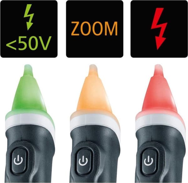 Laserliner AC-tiveFinder XP Voltage Finder - CAT IV 1000V - IP67 - AC 12-1000V