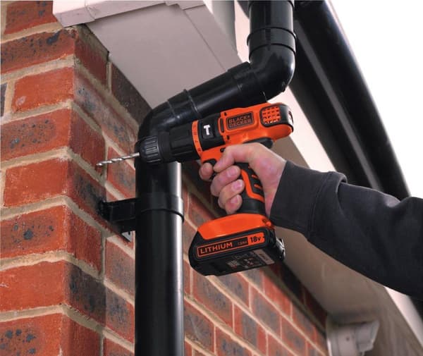BLACK+DECKER BDCH188N-XJ Akku boremaskine - med slagfunktion - 18V - uden batteri og oplader