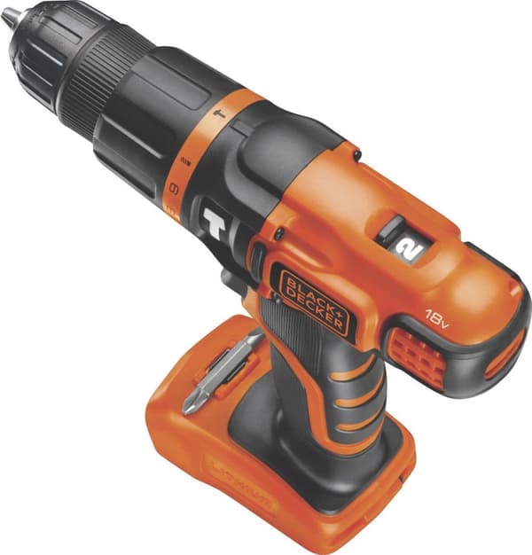 BLACK+DECKER BDCH188N-XJ Akku boremaskine - med slagfunktion - 18V - uden batteri og oplader