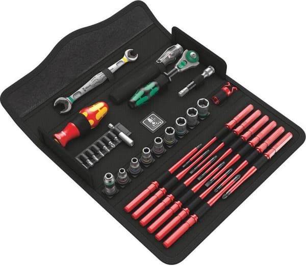 Wera 5057127001 61-delt Bit-Safe Universal Bit-sæt i kassette