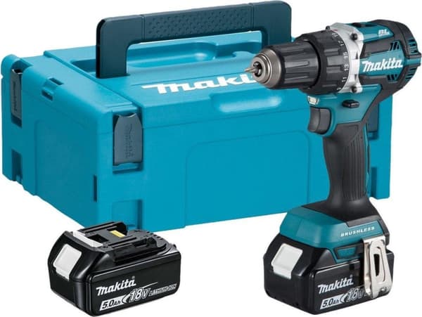 MAKITA bore-/skruetrækker DDF484RTJ - 5,0 Ah - 18V