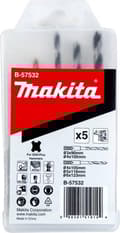 Miniatyrbillede 5 af 6: Makita Boresæt til træ og metal SDS plus, 5 stk