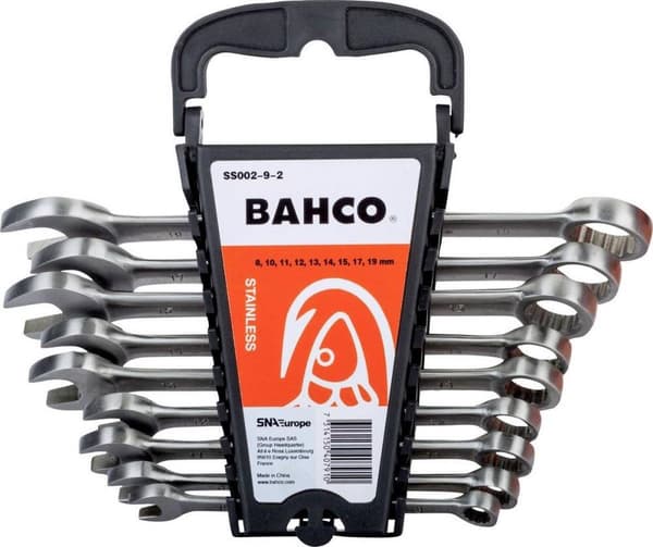 Bahco Bahco SS002-9-2 Open-end skruenøgle skraldesæt 9-delt